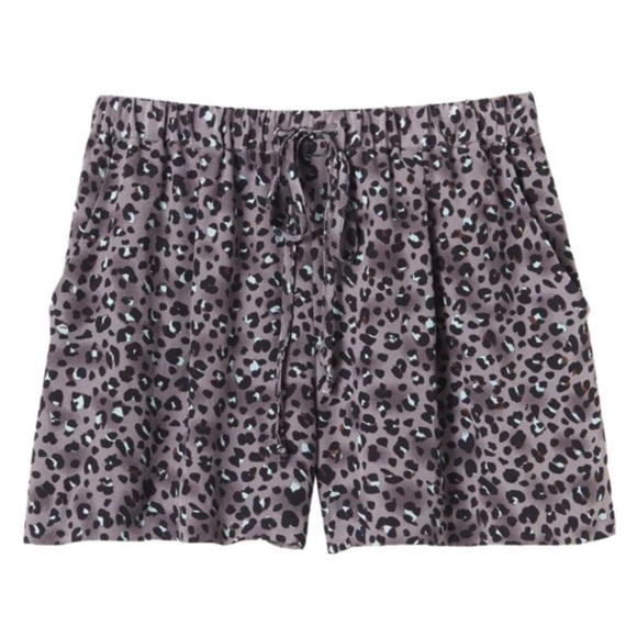 Rebecca Taylor Silk Leopard Shorts - Picture 3 of 7